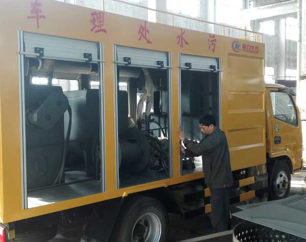 防汛搶險泵車的特點